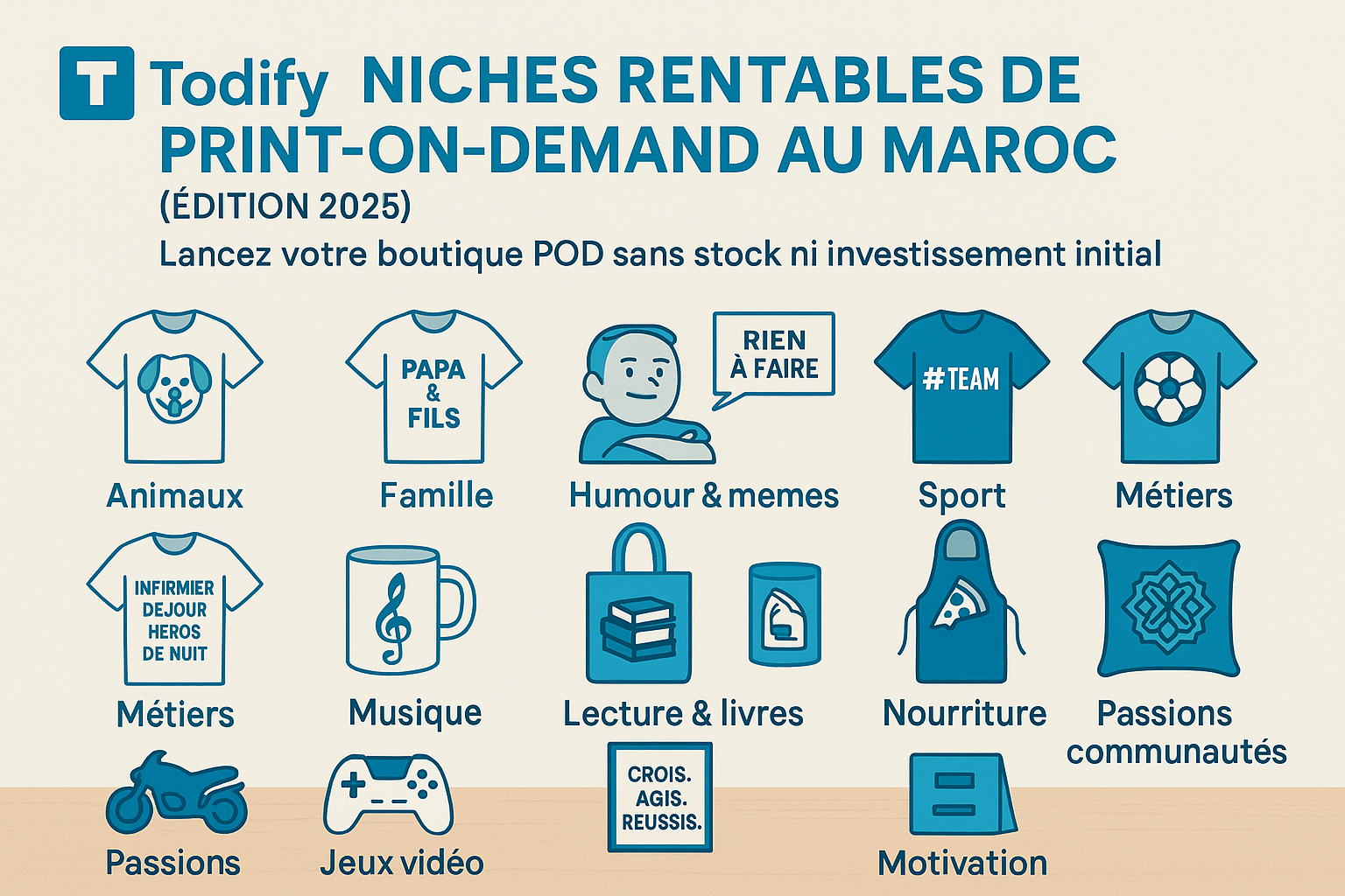 12 Profitable Print-on-Demand Niches in Morocco (2025 Edition)