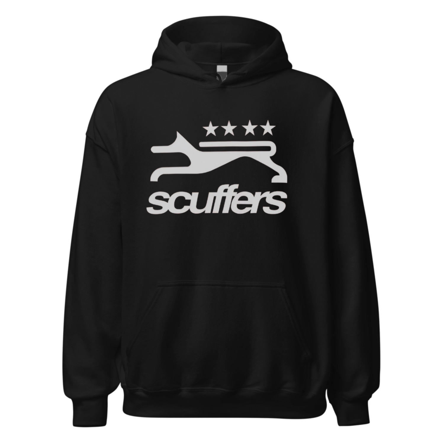 Unisex scuffers star hoodie