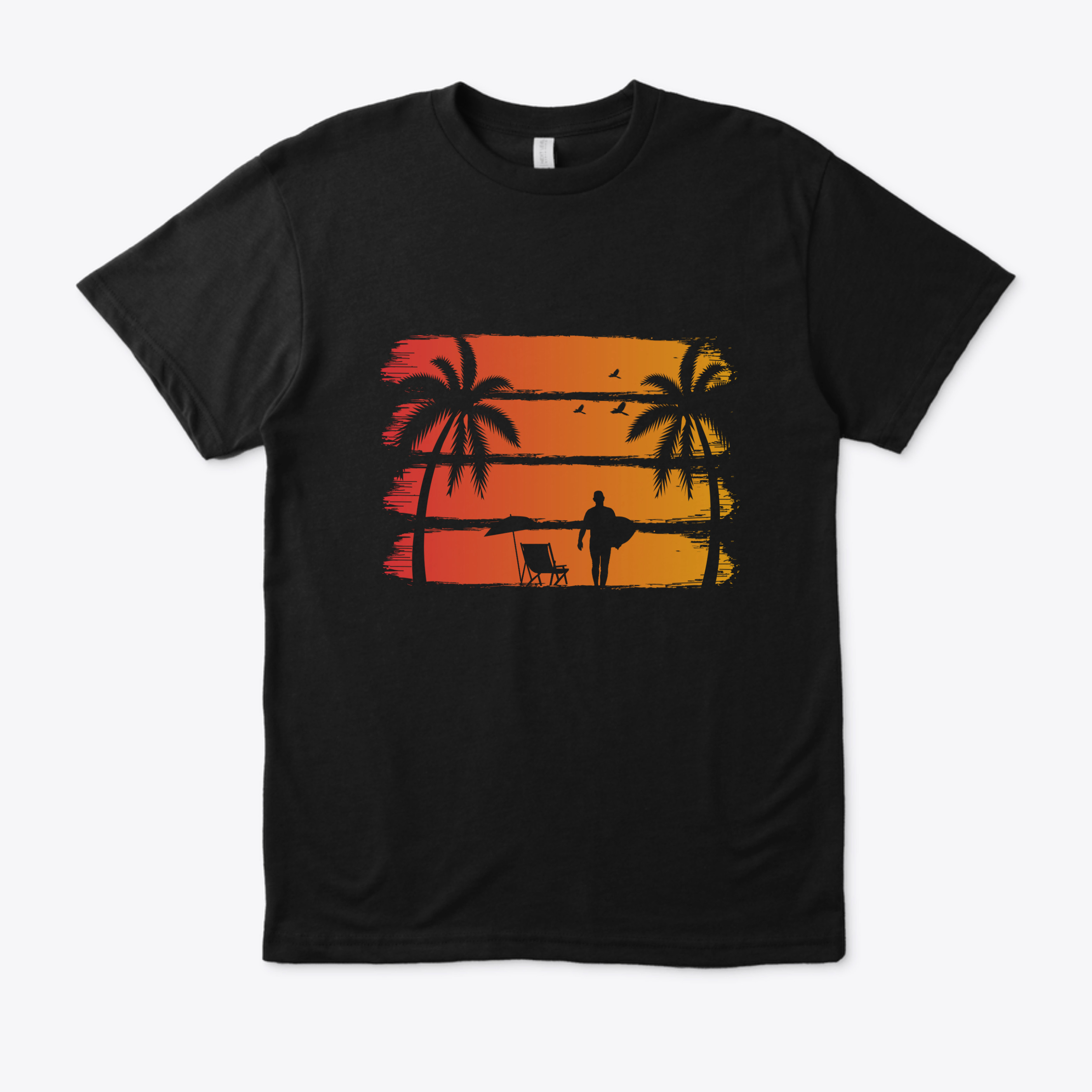 "T-shirt Sunset Surf – L'Évasion à Chaque Instant "