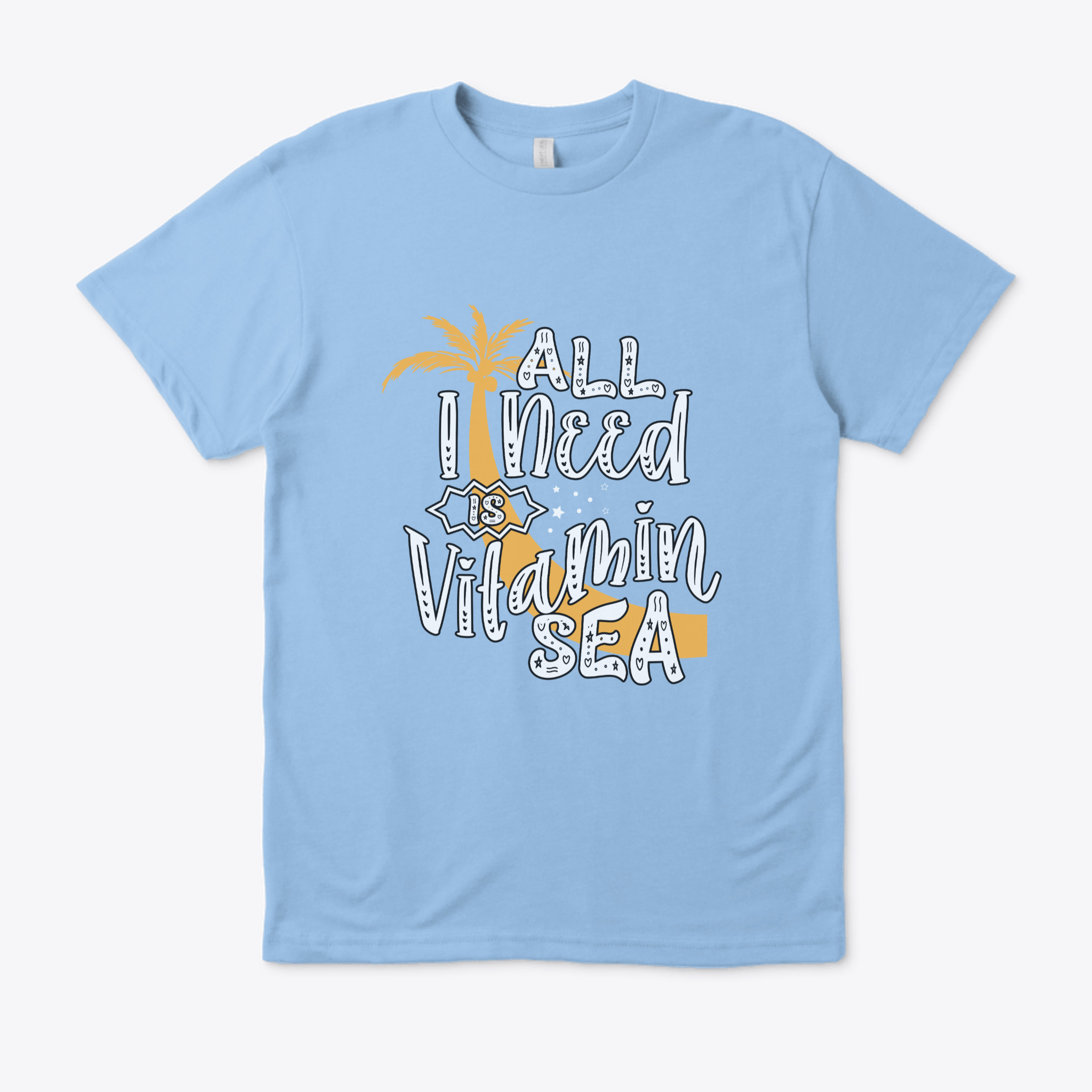 T-sirt Unisex - ALL I NEED VITAMINE C